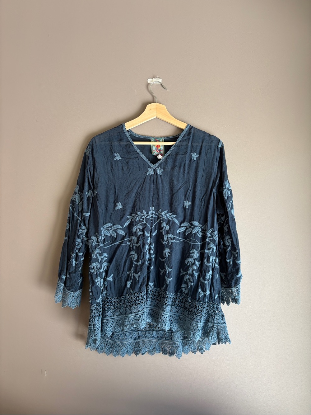 Johnny Was Embroidered Tunic